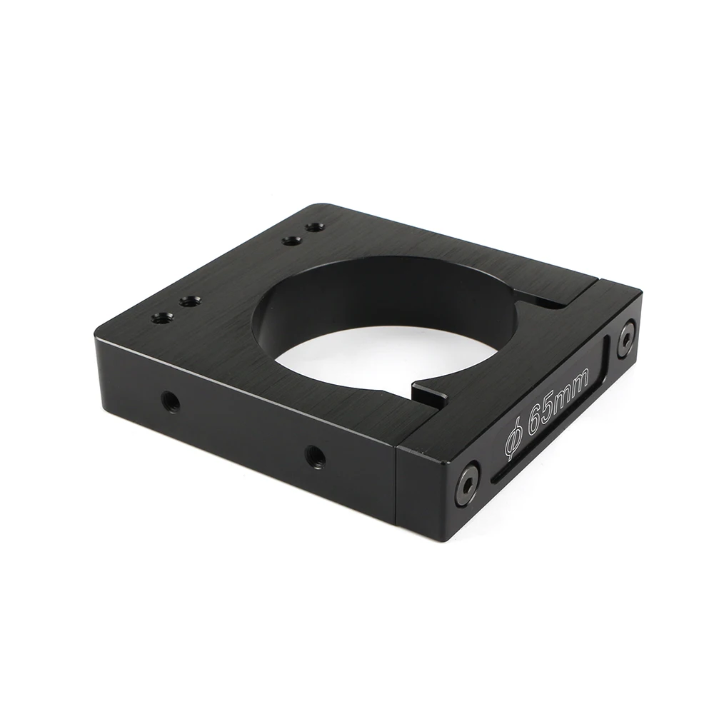 Custom anodzied cnc aluminum parts Bracket Clamp 52mm 65mm 71mm  80mm spindle mount for 3D printer WorkBee CNC