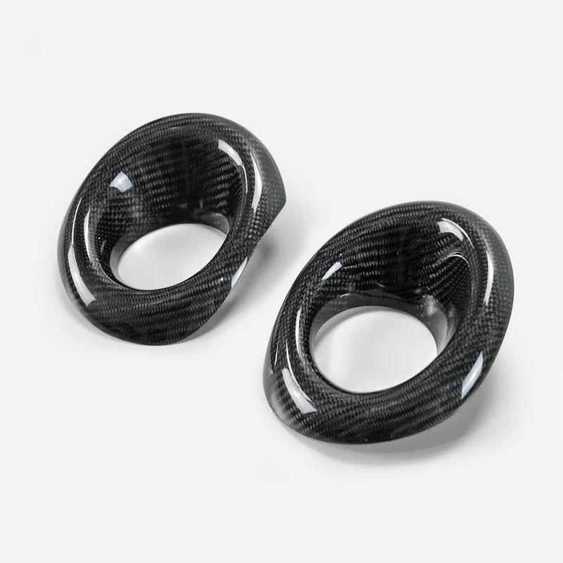 for Honda Civic FK7 Type R Carbon Fiber Front Fog Light Cover Trim