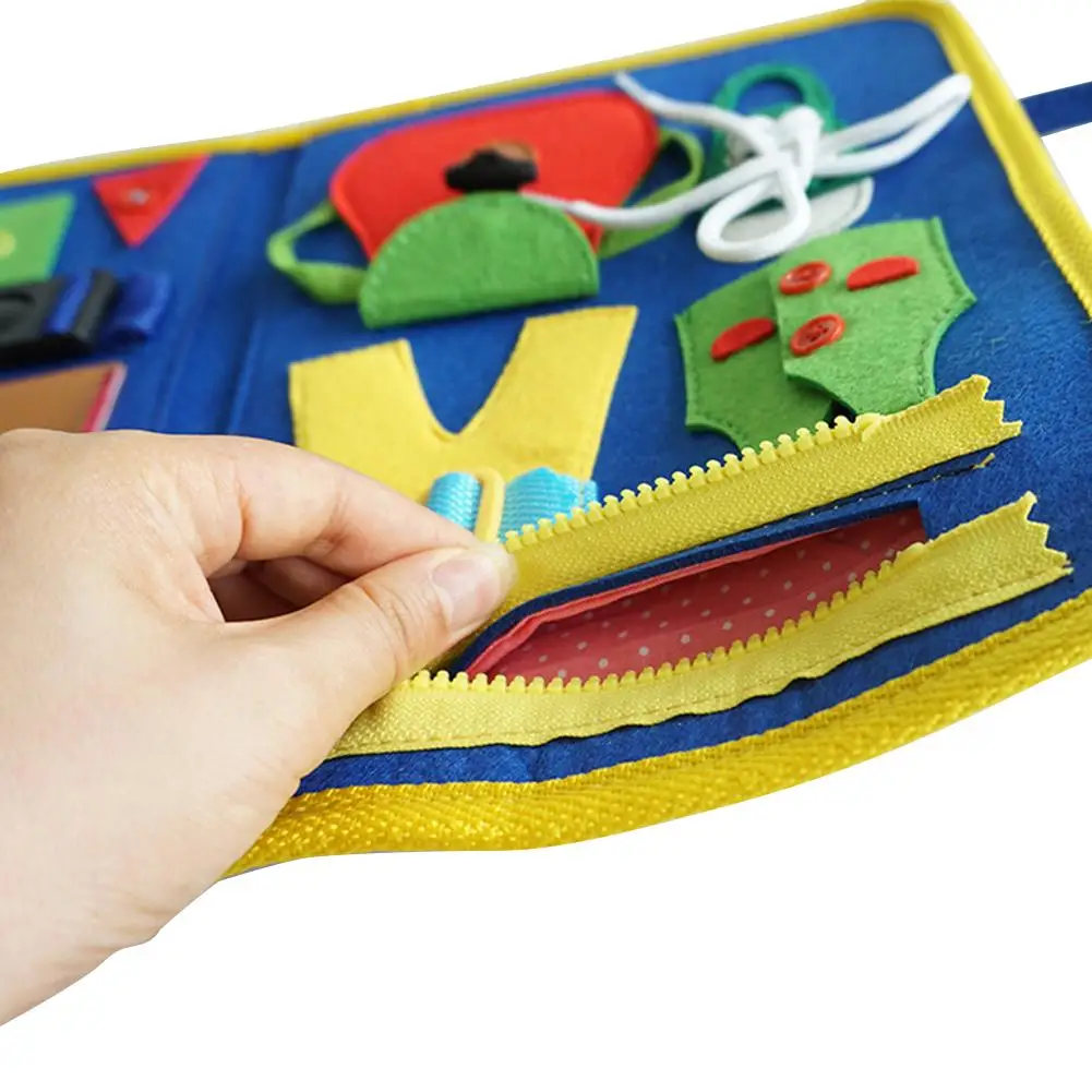  Toddler Busy Board Basic Skills Learning Activity Educational Montessori Toys For Children