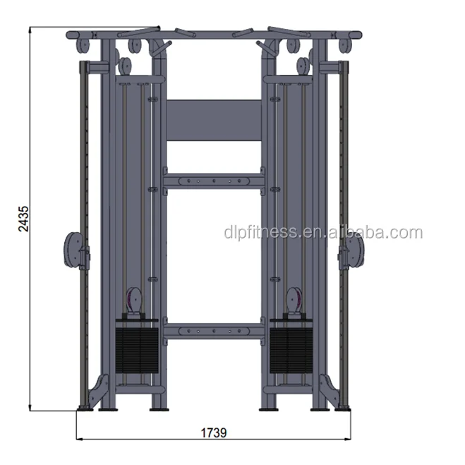 Commercial Gym Products Fitness Equipment Multi Functional Trainer cable /cross over