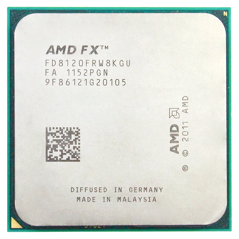 Восьмиядерный процессор AMD FX 8120 AM3 + 3,1 ГГц/8 Мб/125 Вт
