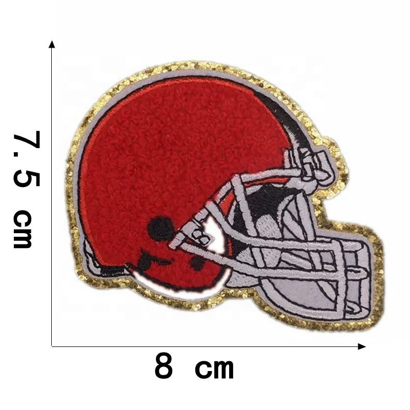 New NFL Embroidery Patches NFL Chenille Patches Football  Iron on Sew on Embroidered NFL Patches