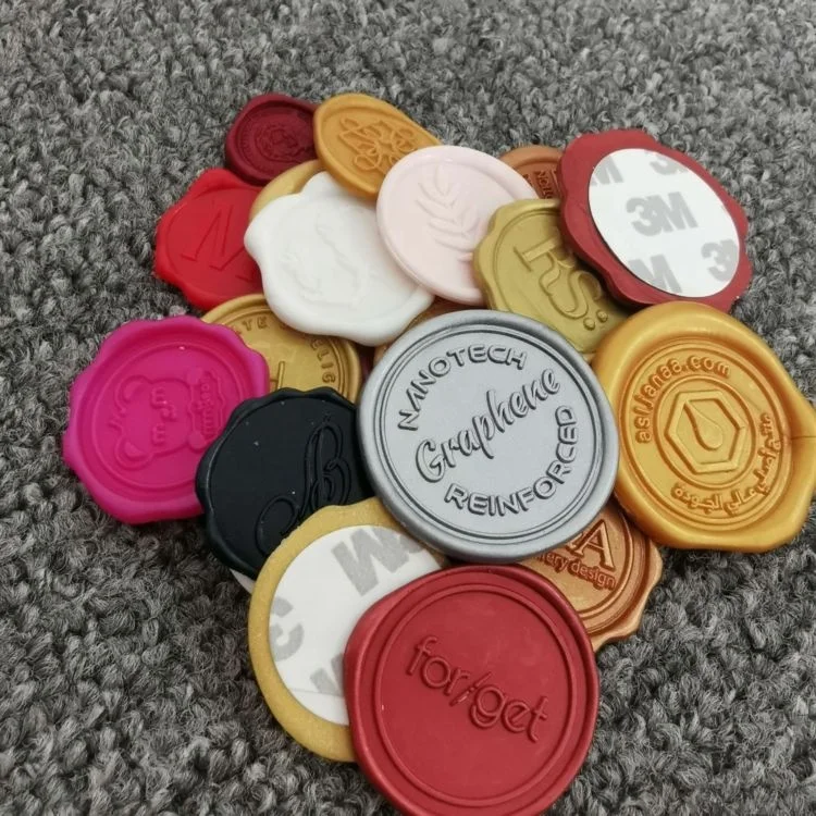 
Manufacturer Wholesale Custom Self Adhesive Wax Seal Sticker 