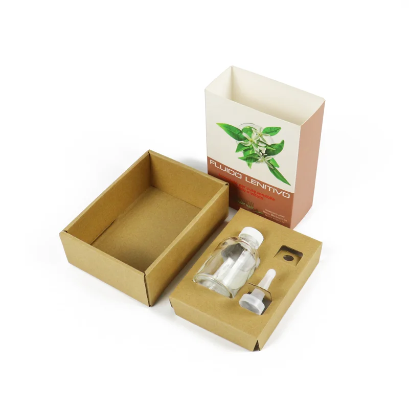 customized box packaging private label mystery box surprise products carton natural hair growth oil bottles drawer paper box