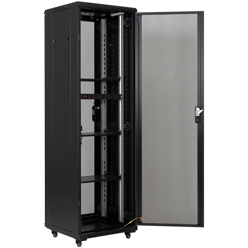 Data Center Server switch Network cabinets floor assemble network server cabinet 9U 18U 22U 32U 42U network rack cabinet