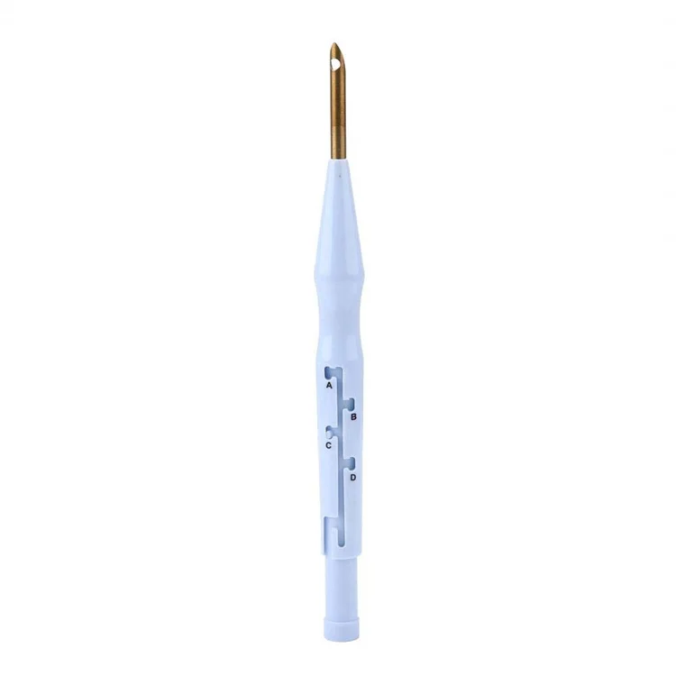 4 Shift Adjustable Embroidery Punch Needle Pen Tool for Stitching Applique Embellishment
