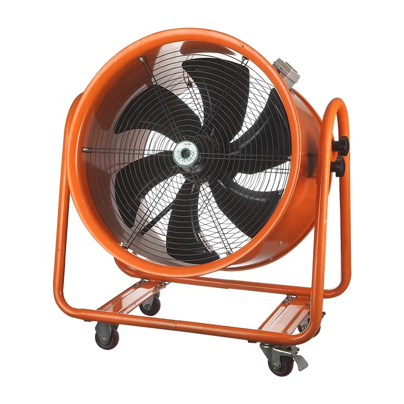24 inch High velocity  moveable ventilator Portable Air Circulator drum fan