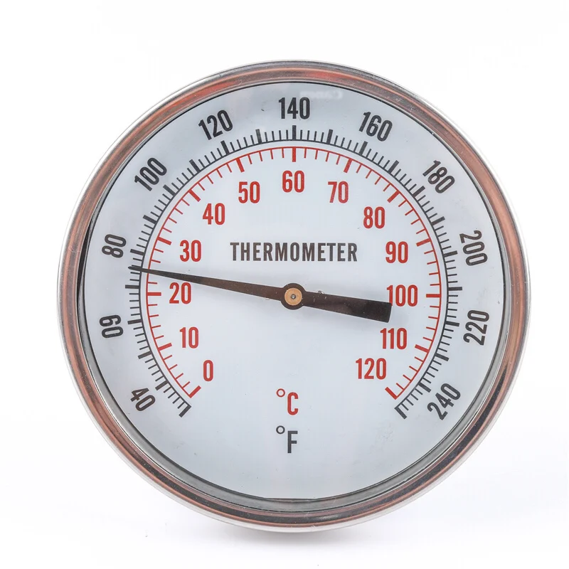 Stainless Steel Temperature Gauge Industrial Thermometer for Steam