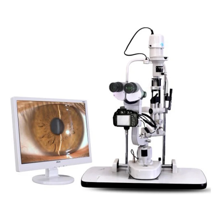 SLM-3ER China top quality ophthalmic equipment eye exam digital Slit lamp
