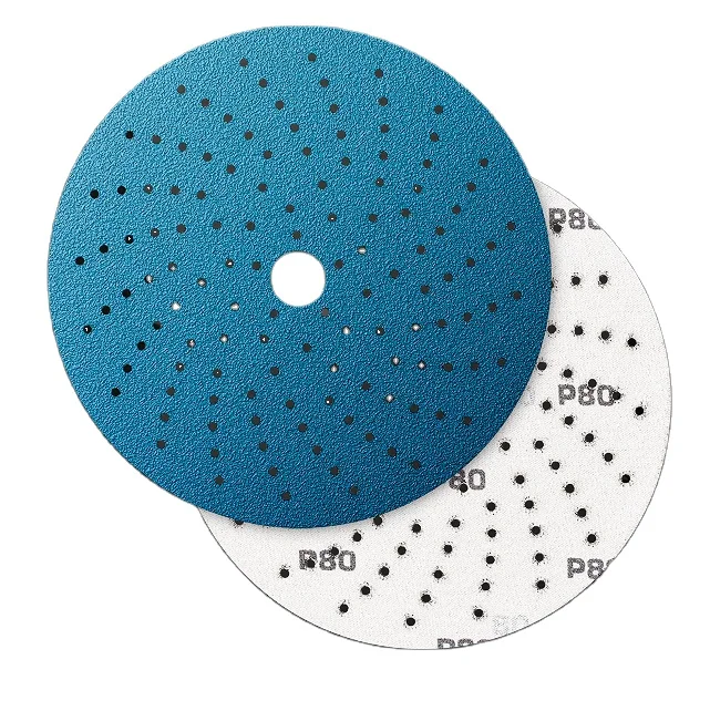 ZY abrasive 5 inch 150mm Customized Purple Clean Mesh Sanding Paper Disc for Polishing Car Accessories Factory Supply