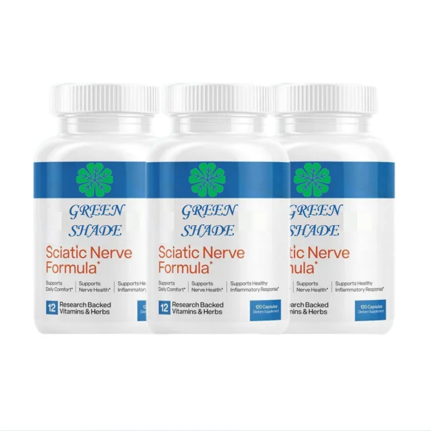 OEM effective sciatic health support supplements include Alpha Palm, pea, vitamin B complex, alpha-lipoic acid capsules