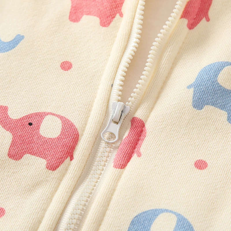 Elephant Pattern New Born 0-3 Months Clothes Baby Spring And Autumn Girls Long Sleeve Romper Wholesale Boy Girl Clothes