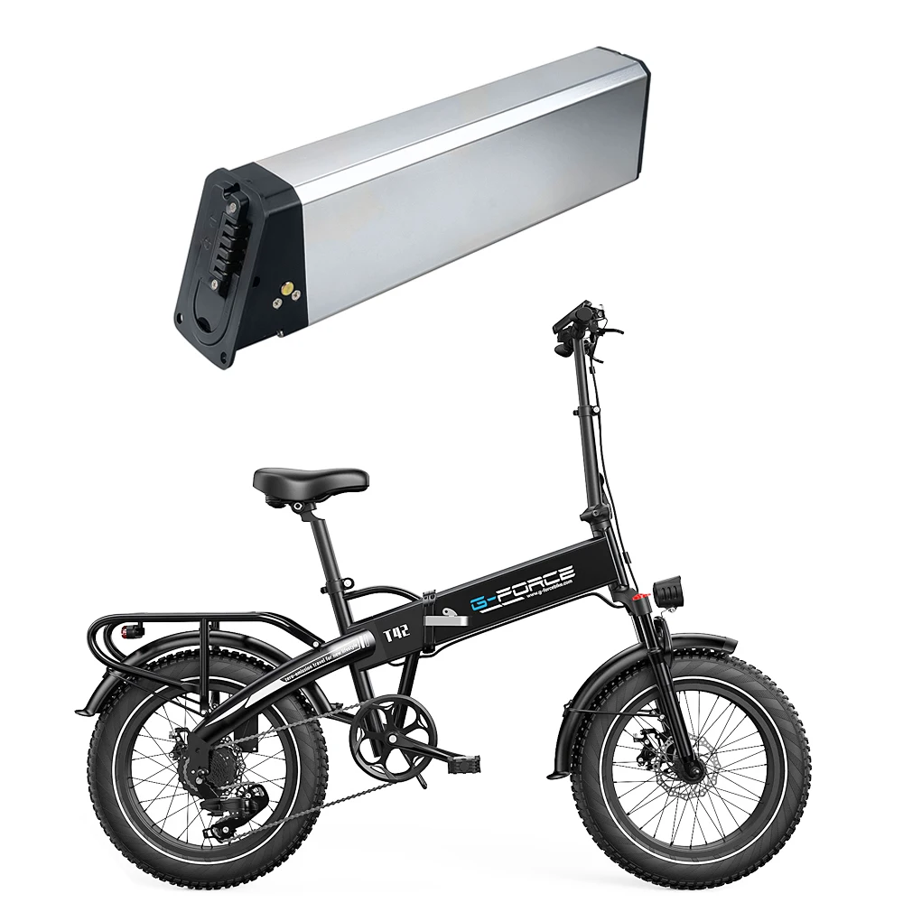 Запасной литий-48V 20Ah 960Wh аккумуляторная батарея для зарядки Ноута и сотового телефона 250W 500W 750W G-FORCE Новый T42 складной электрический велосипед