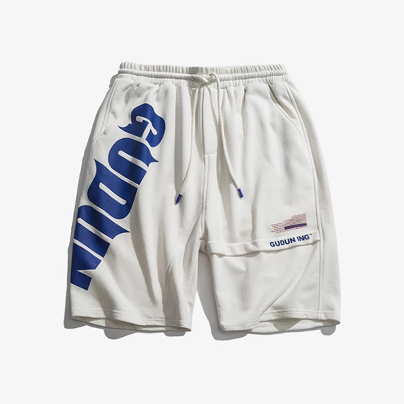 Оптовая продажа, мужские спортивные баскетбольные шорты из полиэстера с принтом логотипа
