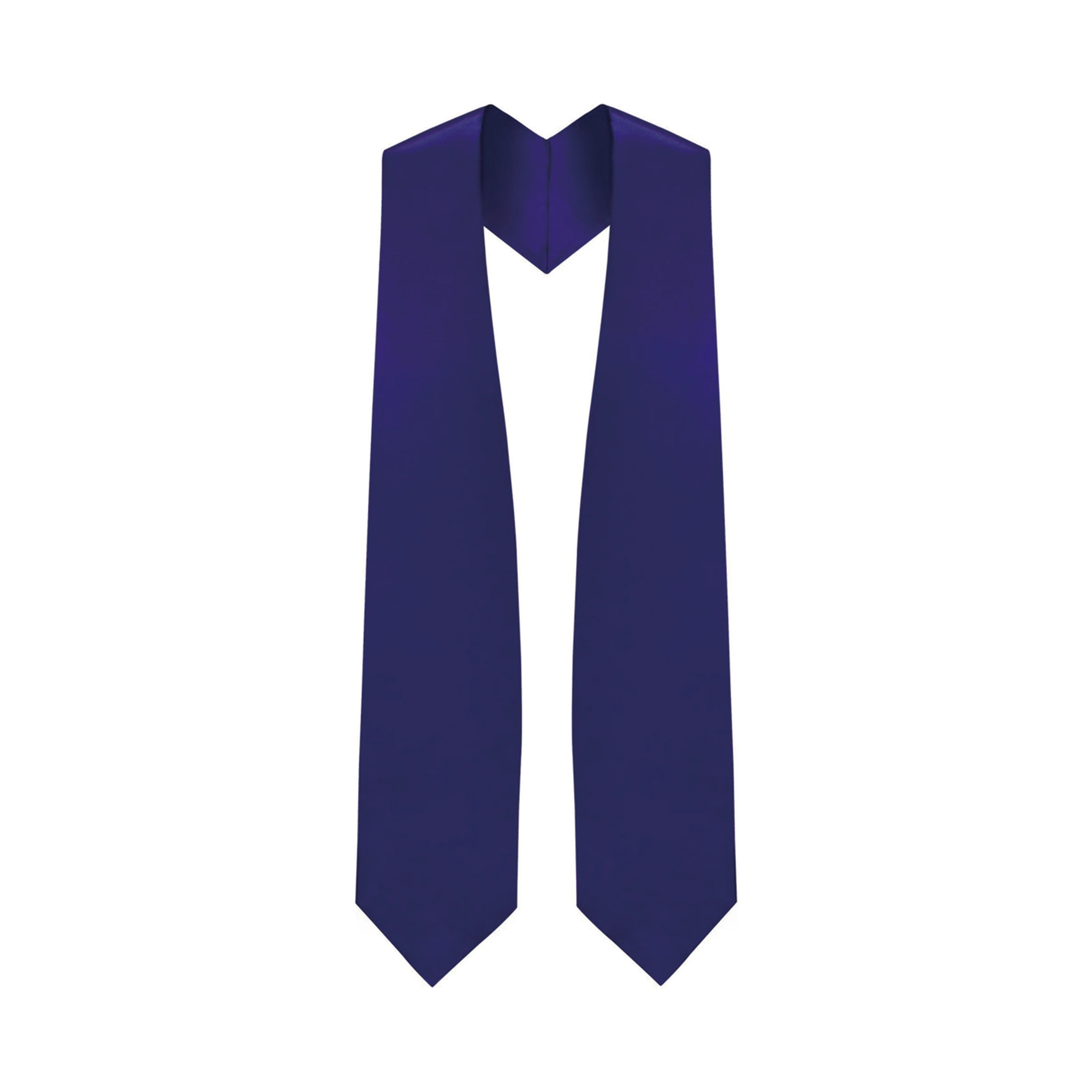 Gold black 100% Satin unisex custom graduation stole sash