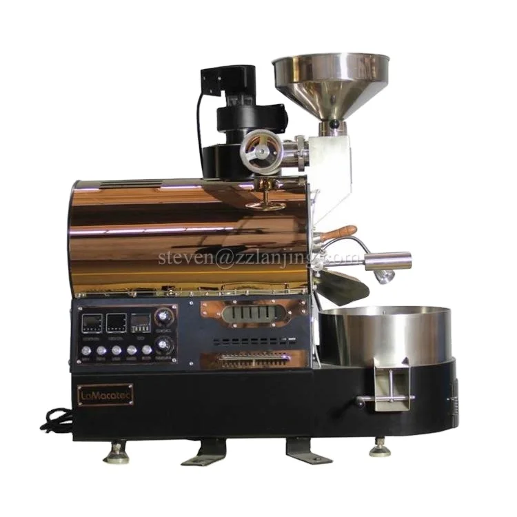 2 year warranty coffee roasting machine 1kg 2kg electric gas coffee roaster with data logger artisan roaster