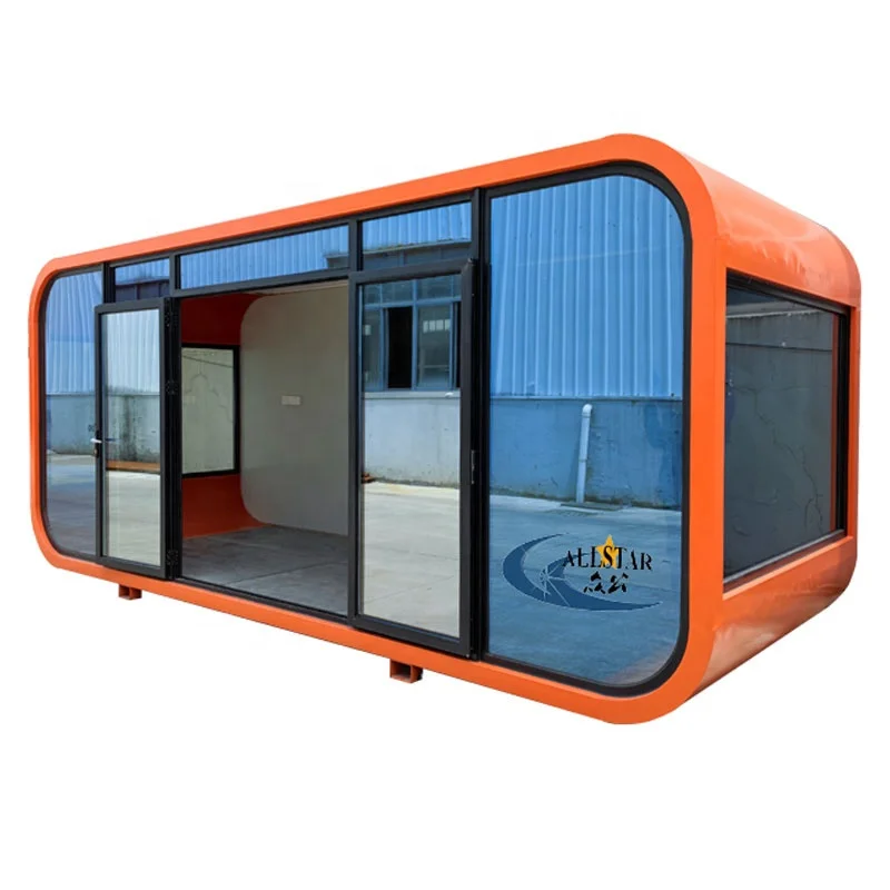 20-футовый Высококачественный контейнер-кабина Apple для дома и