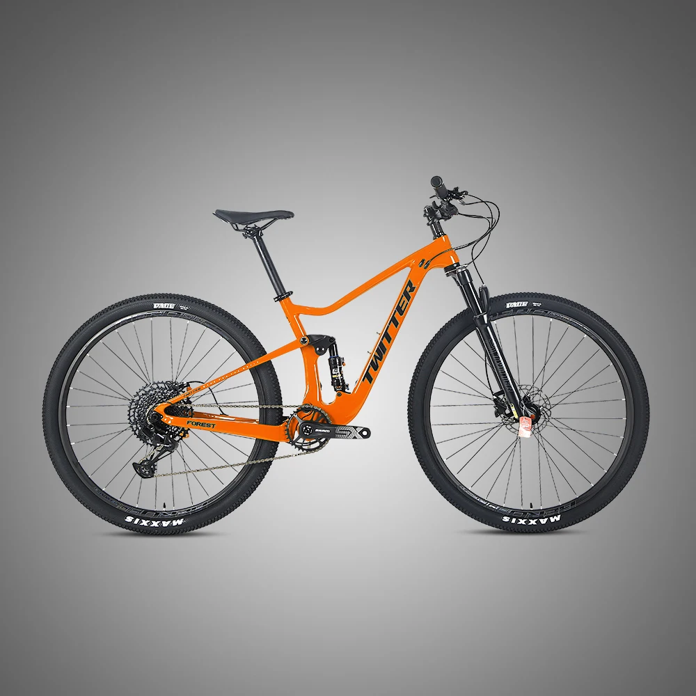 Hot Sale Mountain Bicycle FOREST NX-12 Speed Dual Suspension T000 Carbon Fiber  Road Bikes Carbon Road Bike