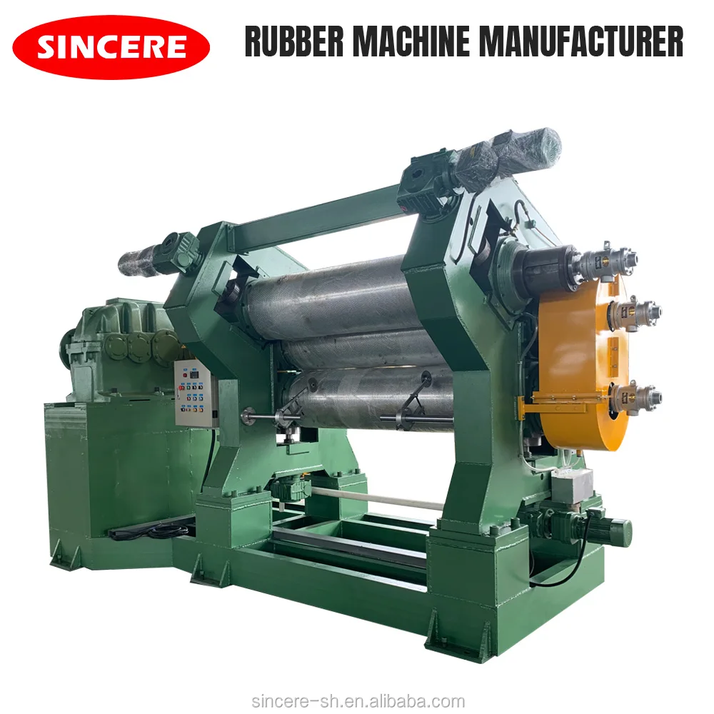 
high quality rubber calender machine 