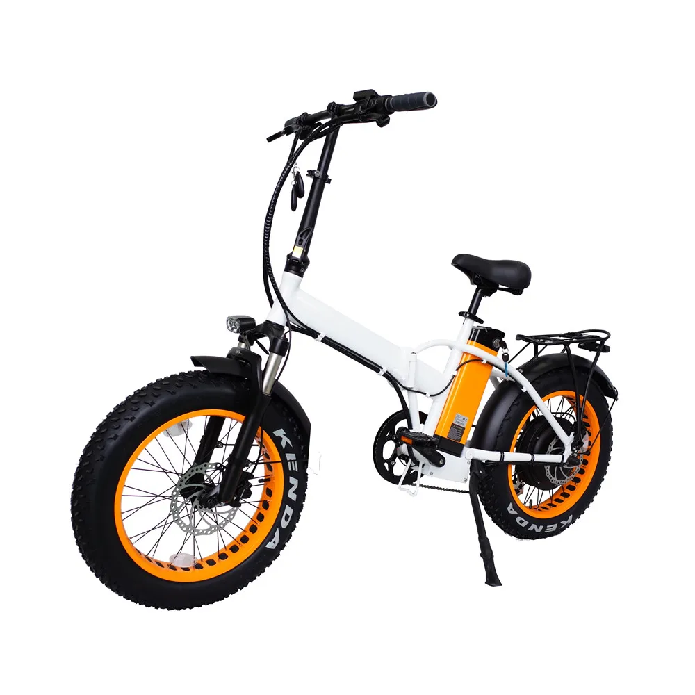  500w Direct Hub Motor 20 Inch Wheels Folding Bike with 48v 13ah Lithium