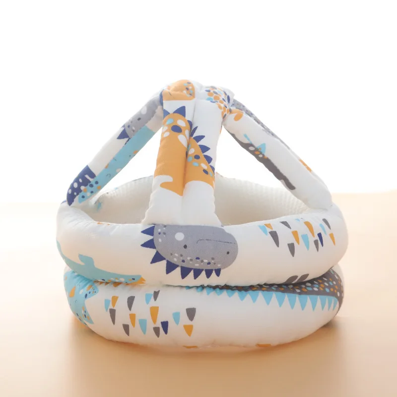 Baby Helmet Hat Safety Protective Infant Toddler Walking Protection Soft Cotton Mesh Hat Newborn Head Bumper Hat