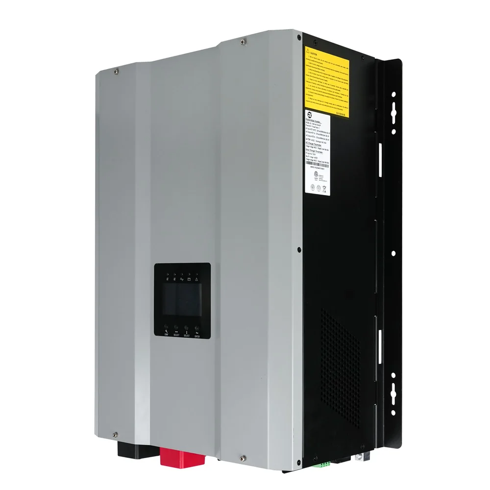 OEM ODM Single/Split 8KW 10KW 12KW 220V 120V AC Off grid hybrid Solar Inverter with Mppt 24V/48V Battery Wifi Solar Inverter