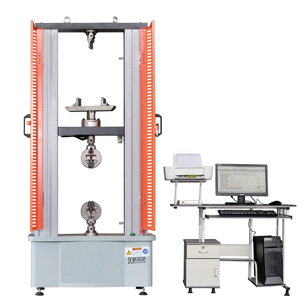 Electronic Strength Tester Double Test Spaces Test Machine Material Tensile Testing Machine Price ETM-50 50KN