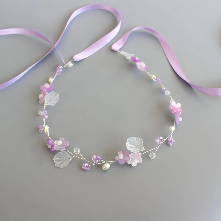 ML2376 Korean Style Beautiful Forest Style Beaded Fairy Ancient Style Headband French Hair Accessories Headwear