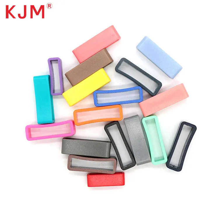 OEM ODM Pom Recycled Multi-colored Accept Pet Collar Strap Fixed Clip Plastic Belt Loop Buckle