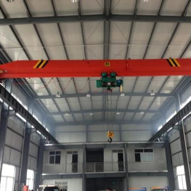 Factory supply electric 5ton 10 ton 20 ton single girder monorail overhead cranes with remote control hoists