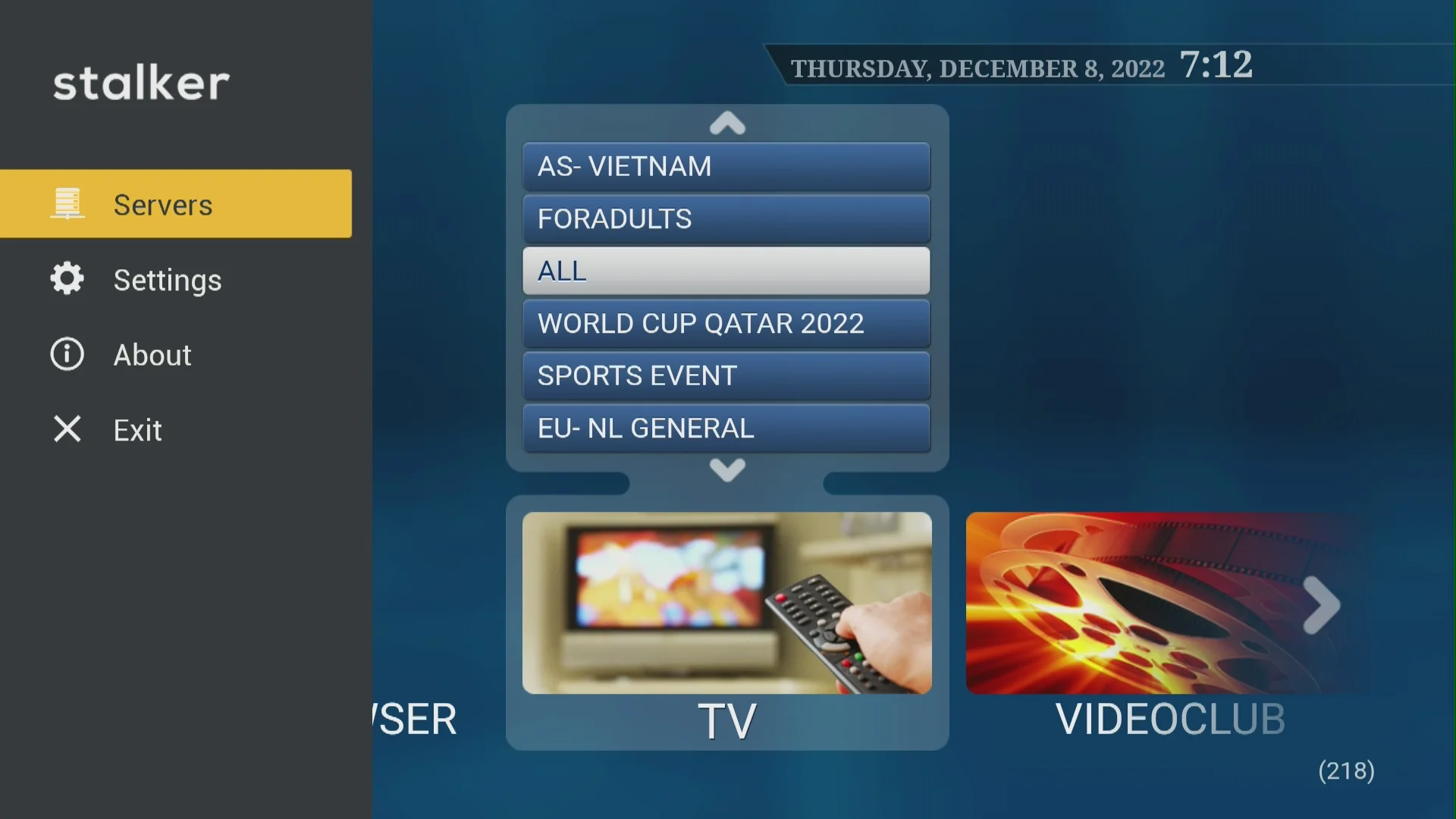 2023 New Mytv Stalker IPTV Box Amlogic S905W2 2GB 16GB Dual WiFi BT Android 11 4k Streaming Box Set top box Gallery- menu ui.JPG