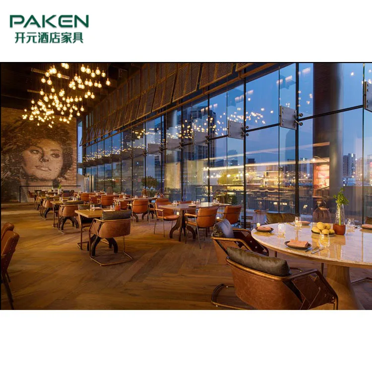 Wholesales Price 5 Star Custom Hotel Restaurant Furniture Tables And Chairs