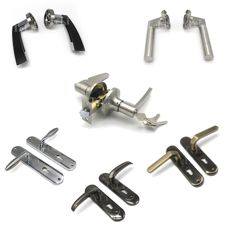 Customizable modern door Hardware interior Door Lever Handle