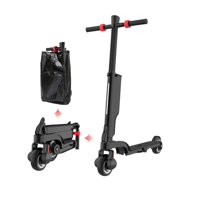Patent Design Cheap Double Suspension Kick Electric Scooter