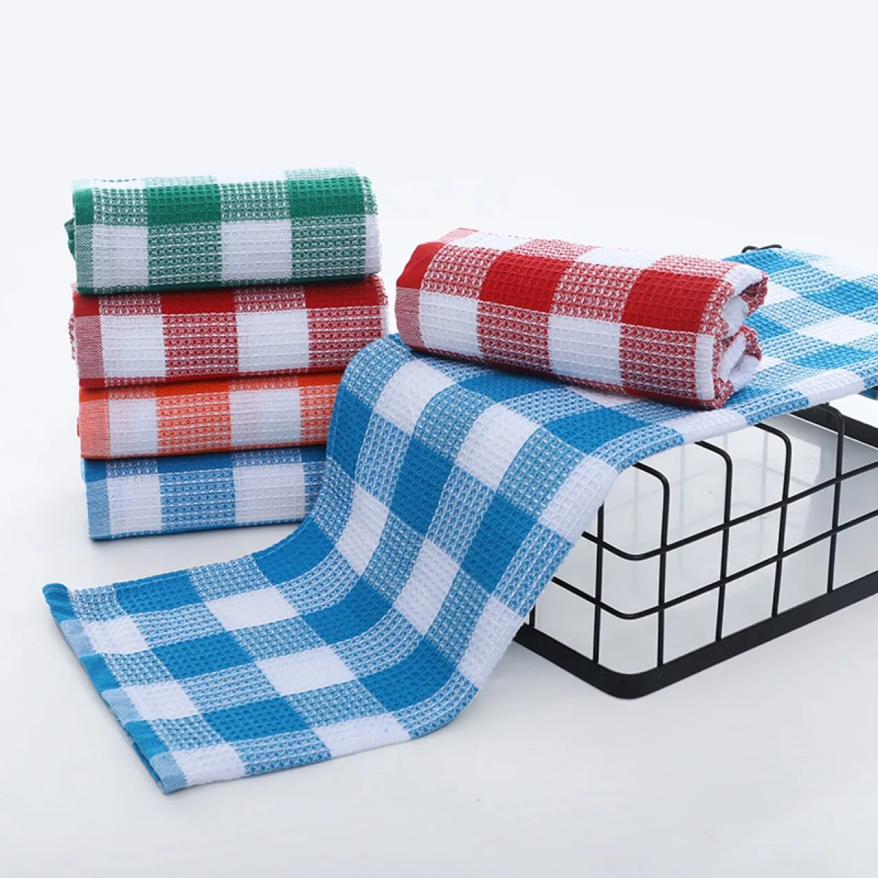 High Quality quick dry cotton kitchen towel 38x64cm towel kitchen strong oil absorption kitchen cloth dish towel