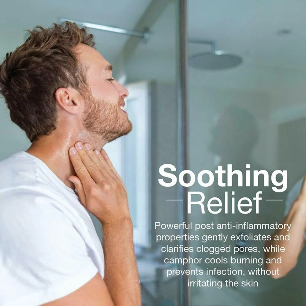 OEM After Shave Razor Bump Stopper, Waxing Skin Care Solution for Soothes Skin Prevents Ingrown Hairs with Dark Spots Removal