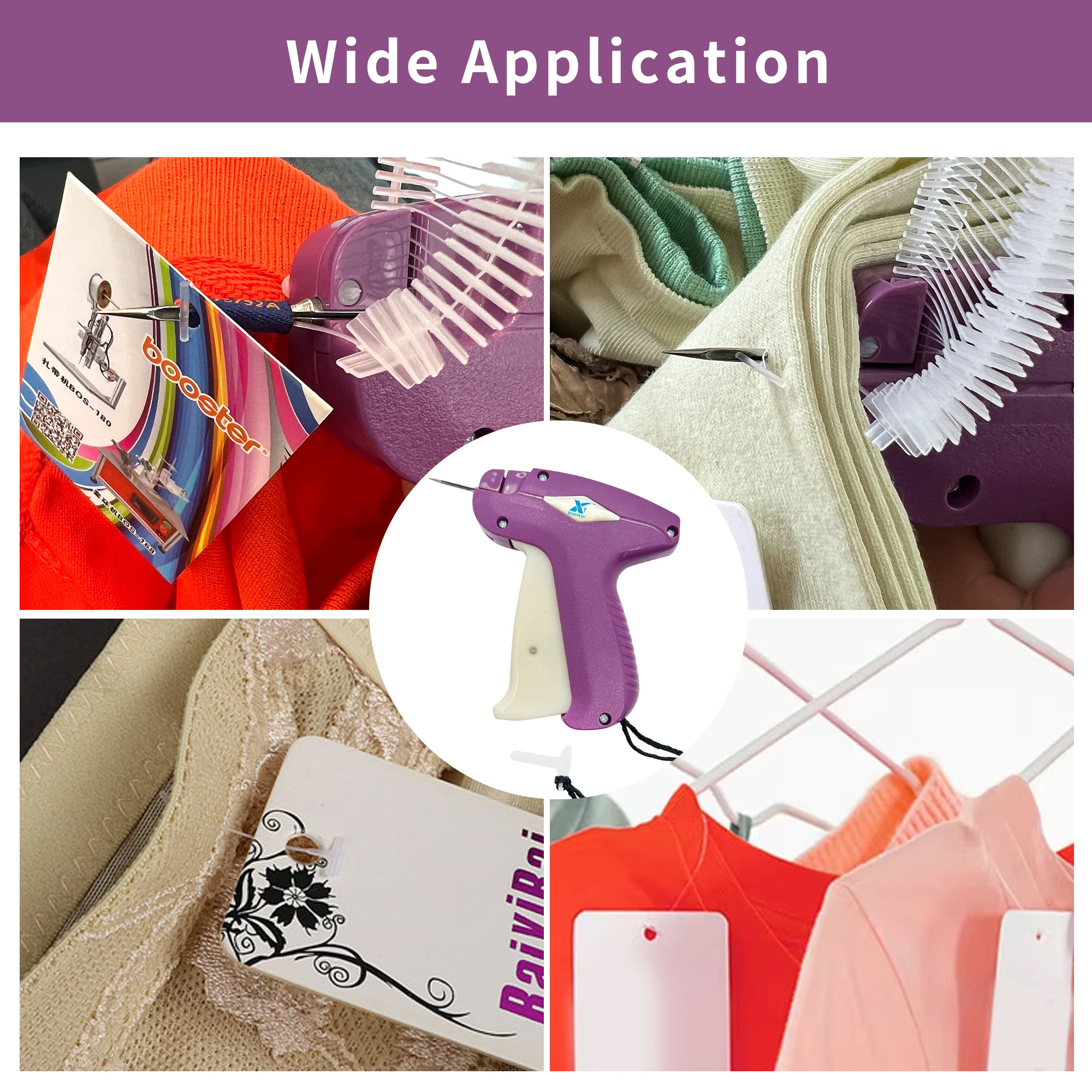 Booster  high quality tag gun for textile attacher tagging tool attaching tool