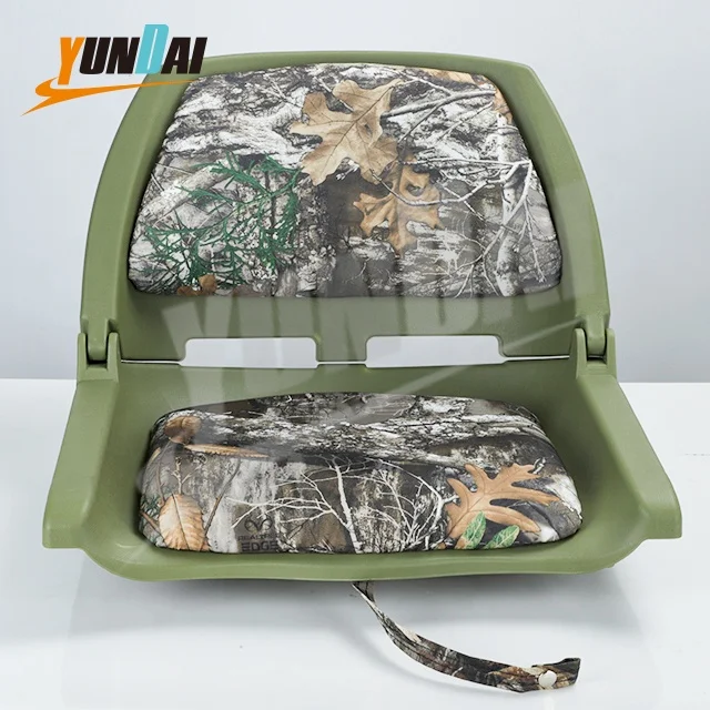 Hot Selling Padded Folding Molded Plastic Fishing Chair for sale Other Marine Suppliers Folding Boat Seats