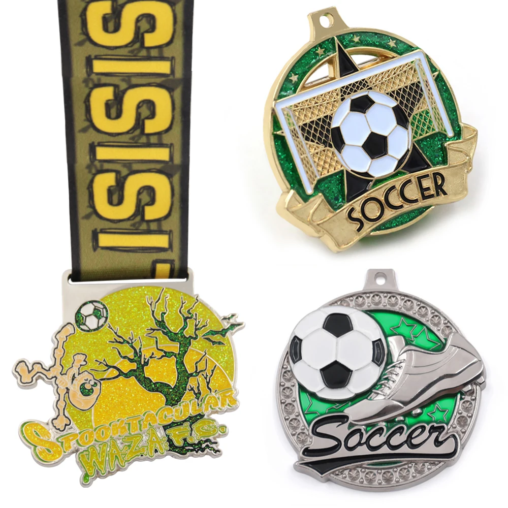 Напечатанная на заказ эпоксидная награда из нержавеющей стали, спортивная гоночная медаль