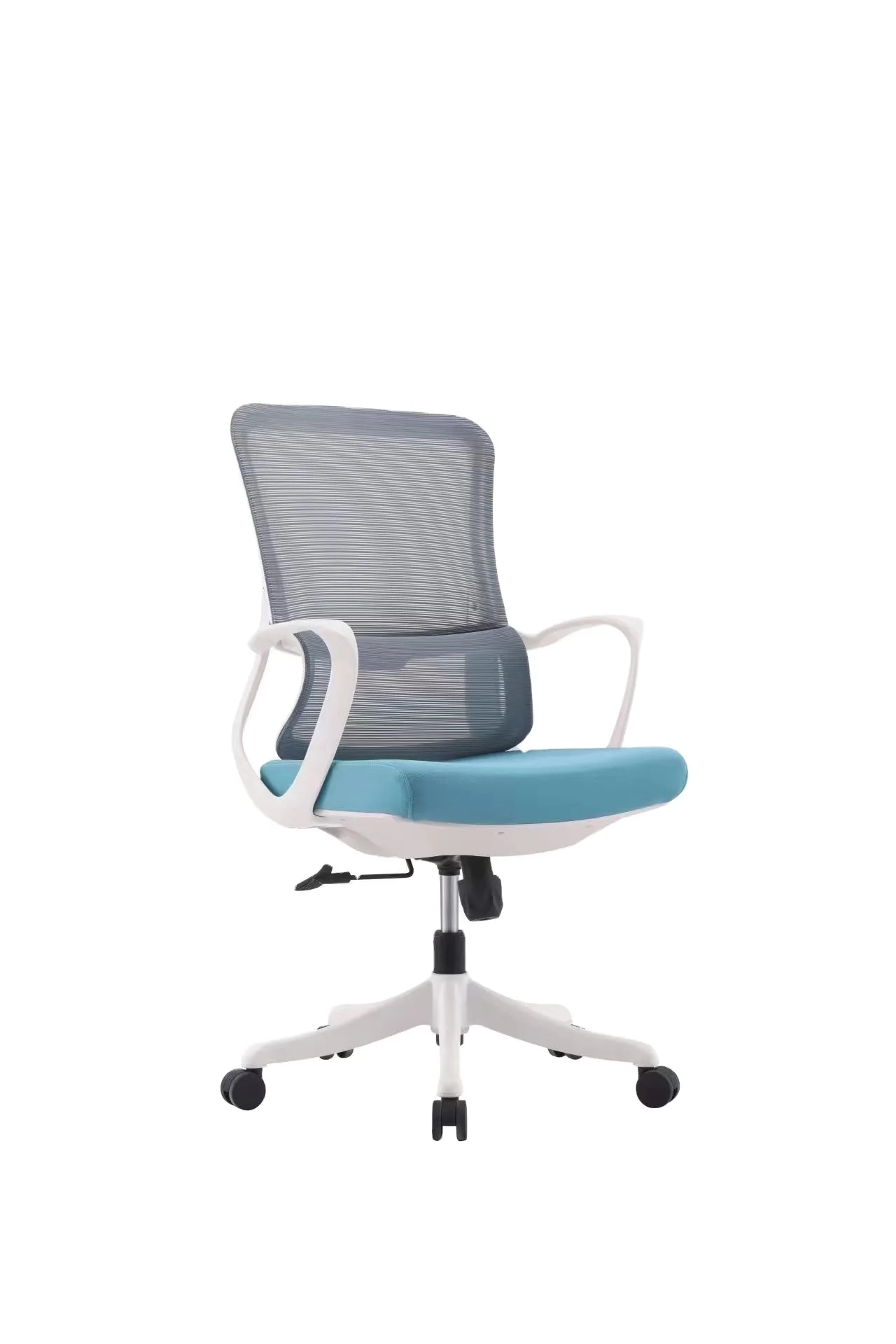 Фабричный Оптовый дешевый офисный стул изготовленный на заказ цвет низкий минимальный высококачественный сетчатый