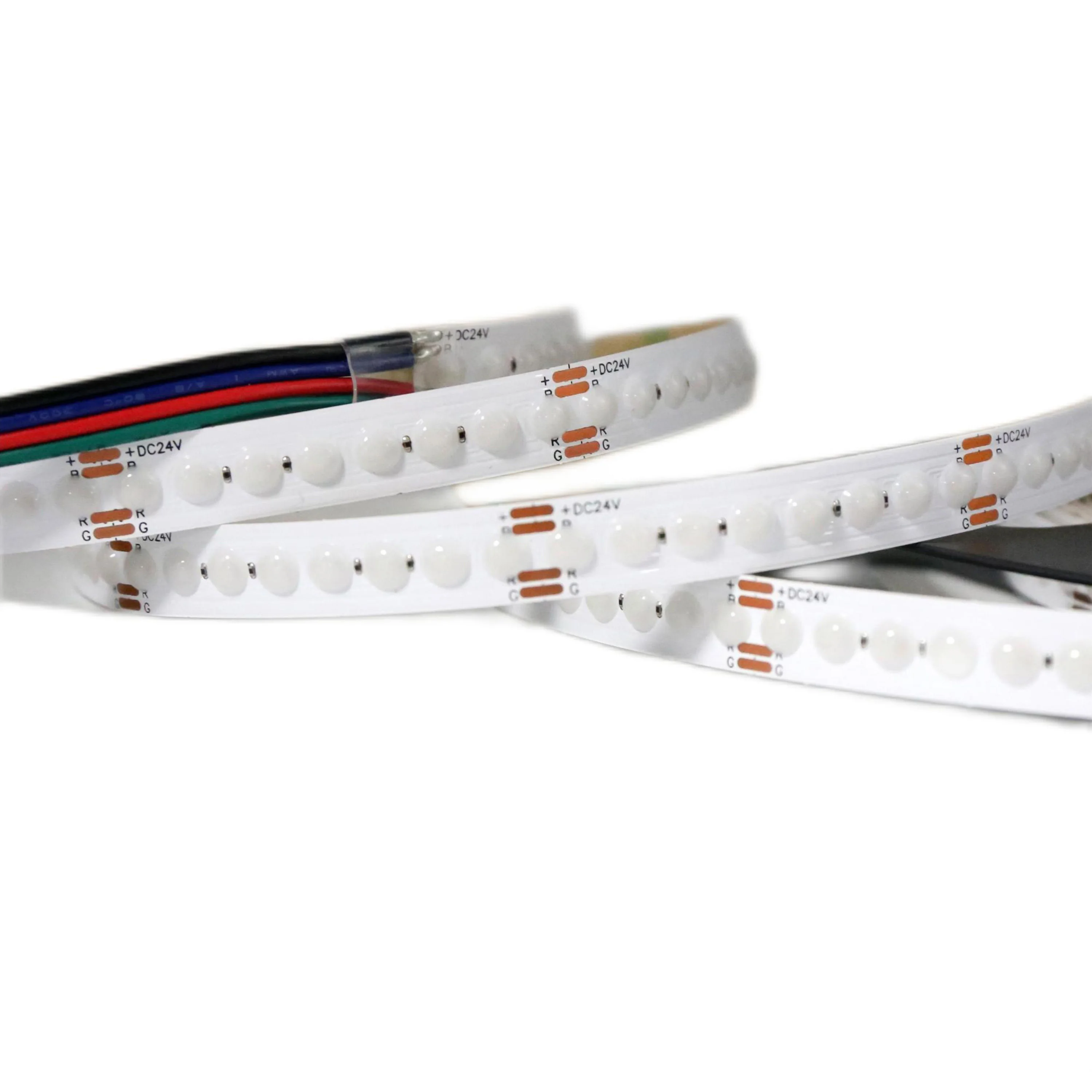 Special Design Dot RGB COB led strip 160LEDs 10mm 24V COB flexible led strip cob