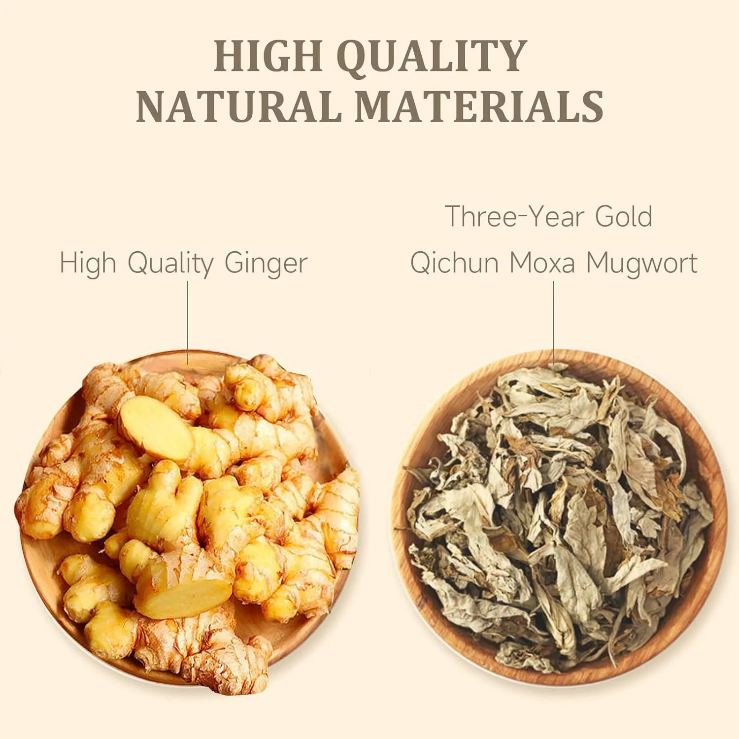 OEM/ODM Herbal Detox Foot Soak Wormwood Ginger Moxa-Infused Product Relieving Fatigue Repelling Cold Dampness Safety Feature