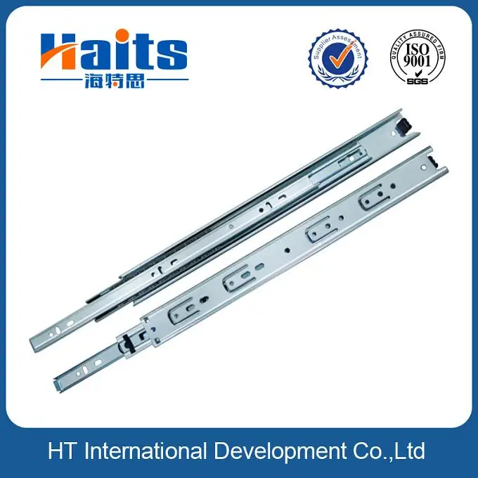 3-fold Ball Bearing Slide Drawer Slide Rail Full Extension 35mm Telescopic Slide Kitchen Cabinet Hardware