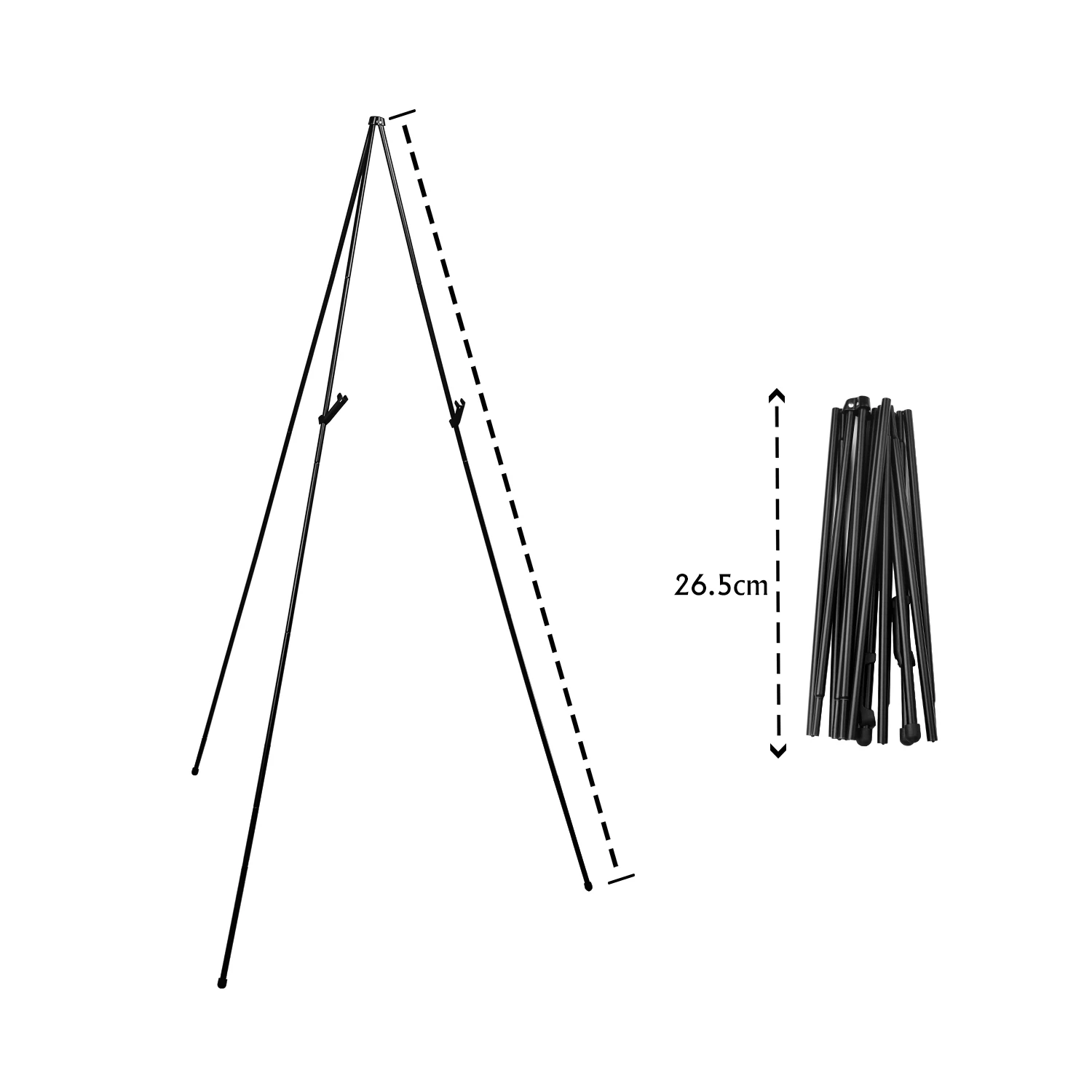 Тренога 63 дюйма, металлическая подставка для мольберта, Складная портативная выставочная подставка для дома, школьные принадлежности, мольберт для рисования