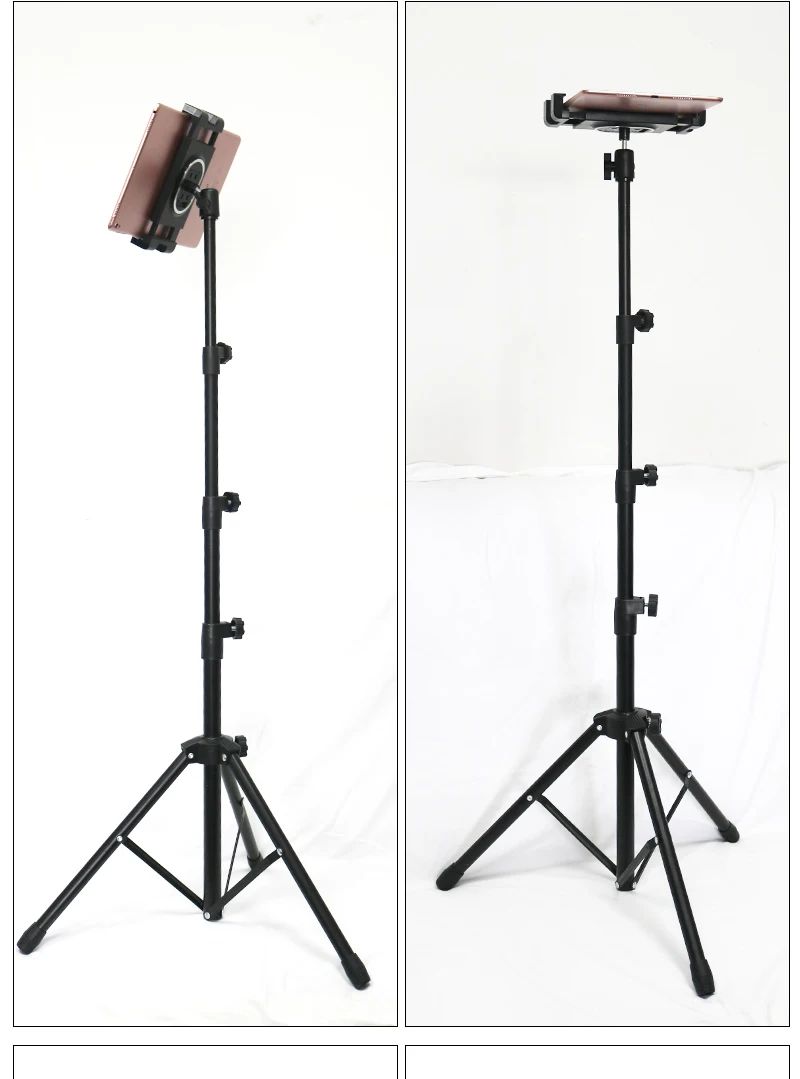 Hot sell 4.7 13 inch MOBILE Tablet Floor Stand holder for iPad TV photography equipment