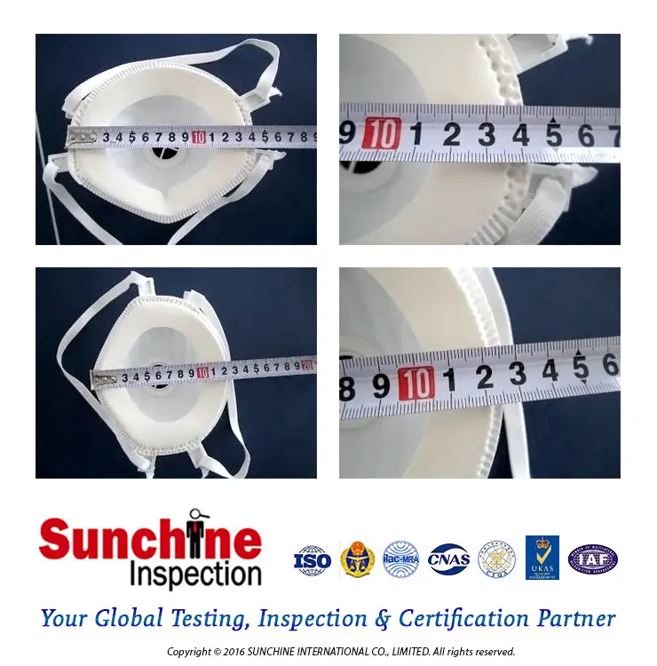 Professional third-party inspection masks/Export certification services