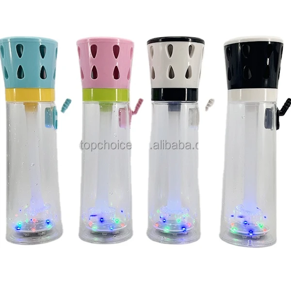 amazon hot sale color with straw portable car nargile with led lights factory tabac shisha smoke hubbly chicha shisha hookah