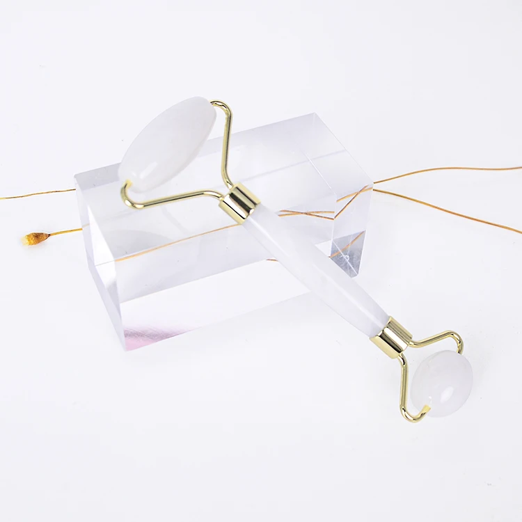 100% Natural Xiuyan Green Jade Roller And Gua Sha Tools Facial Guasha Rodillo De Jade Stone Eye Massage Roller Iron Framing