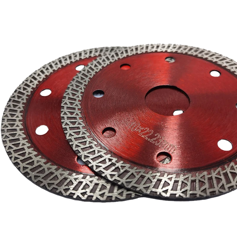 new discs blade shape Hot press 5 in R & K  turbo diamond saw blade for cutting ceramic tile granite marble