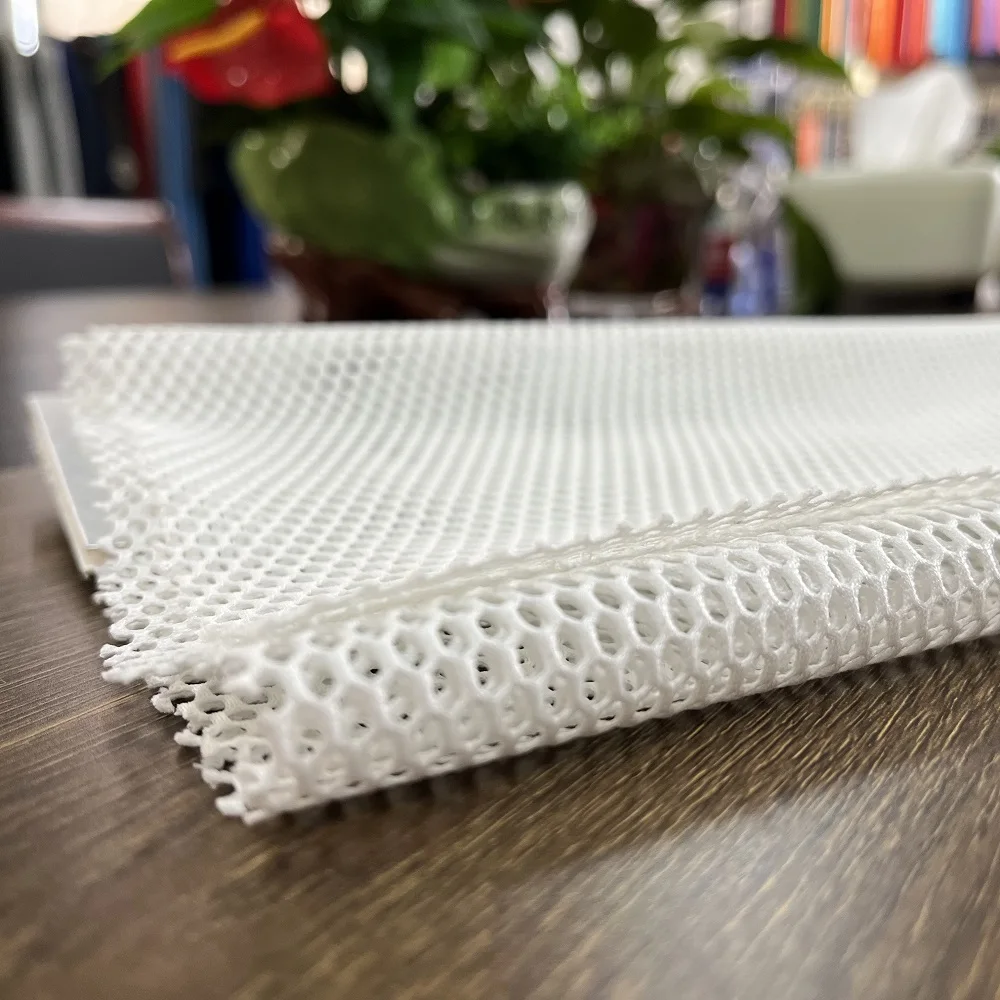 100% полиэфирная фьюзированная ткань 3d воздушная сетчатая для прокладки стула подкладка